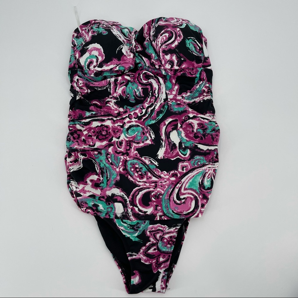 A Pea in the Pod Maternity Strapless Swimsuit 1pc